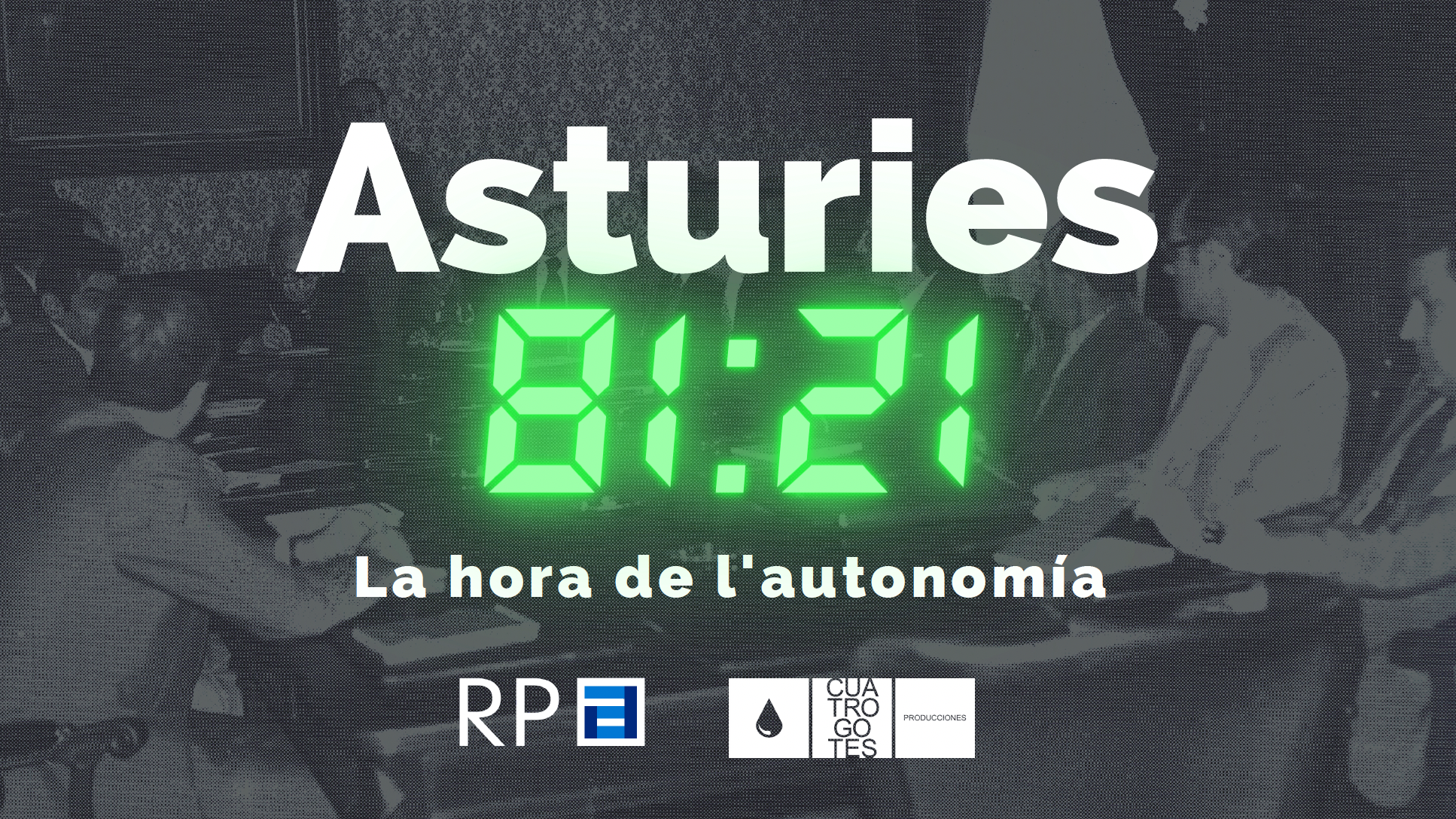 Identidá gráfica d’«Asturies 81:21, la hora de l’autonomía»