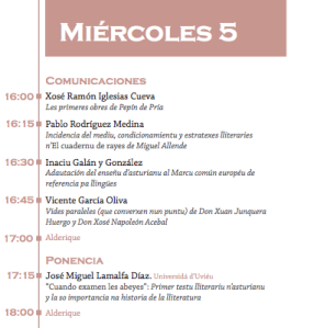 Ponencia sobre l’adautación del asturianu al MCEL nes Xornaes Internacionales d’Estudiu
