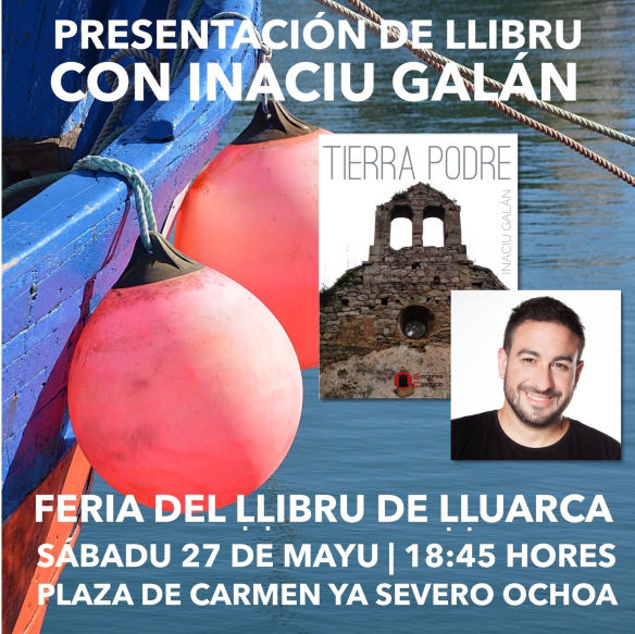 Presentación de «Tierra podre» na Feria del Llibru de L.luarca